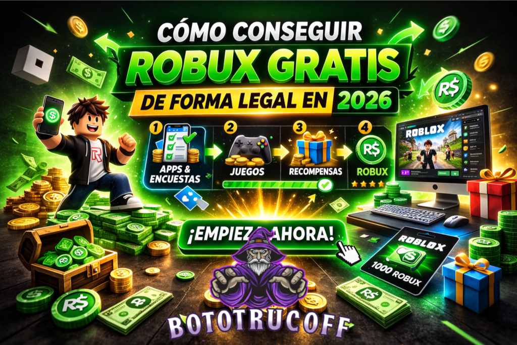 Imagen de Cómo Conseguir Robux Gratis de Forma Legal en 2026