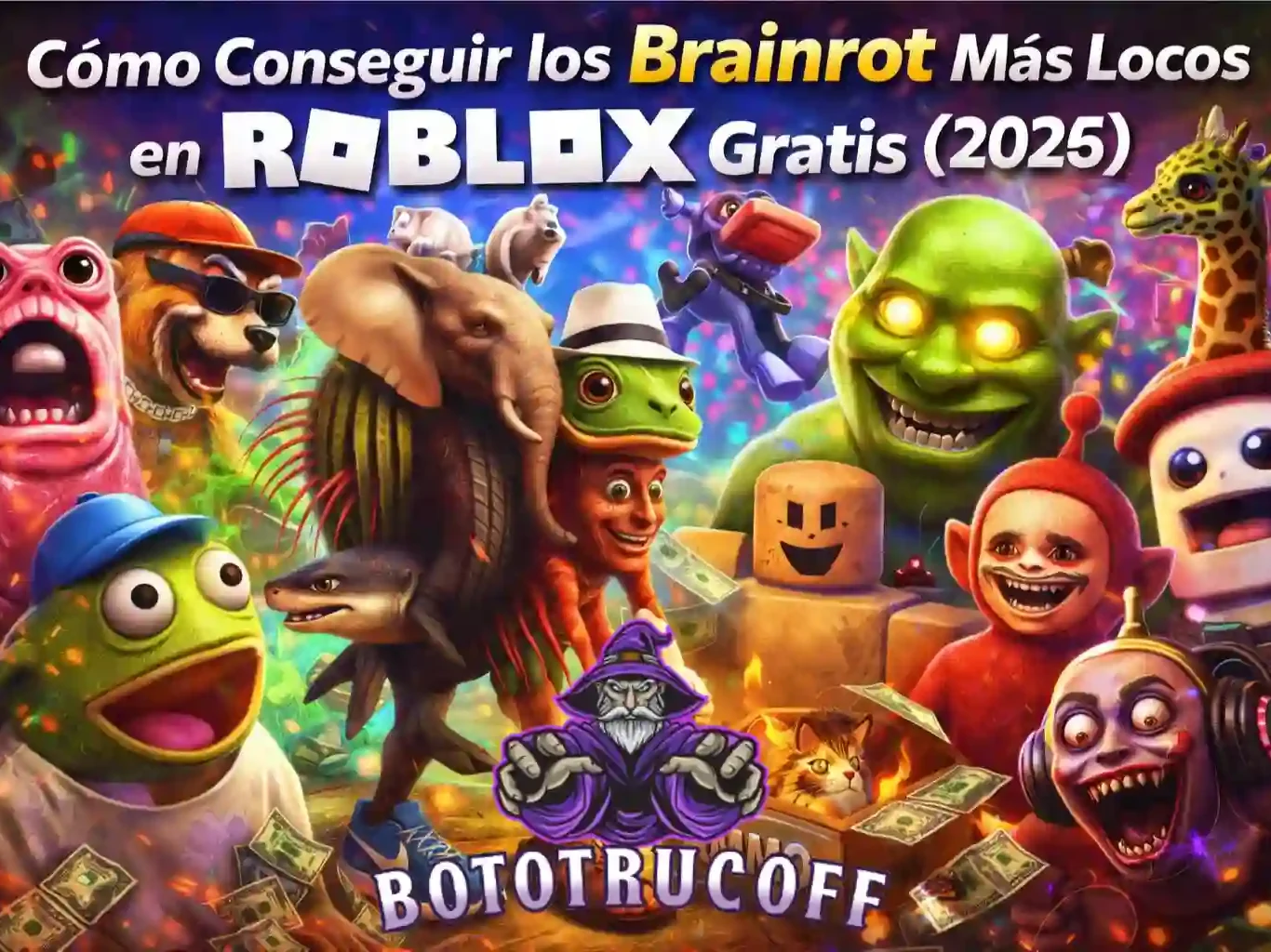 Imagen De Cómo Conseguir los Brainrot Más Locos en Roblox Gratis (2026)