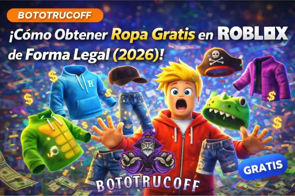 Imagen De Cómo Obtener Ropa Gratis en Roblox de Forma Legal (2026)