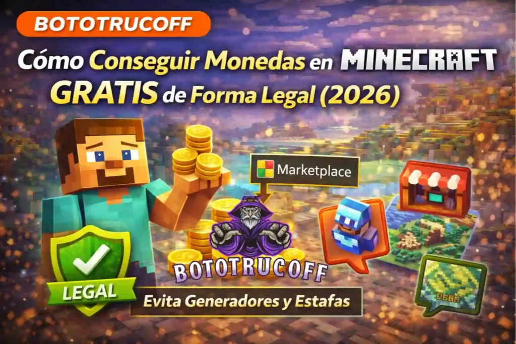 Imagedn De Cómo Conseguir Monedas en Minecraft Gratis de Forma Legal (2026)