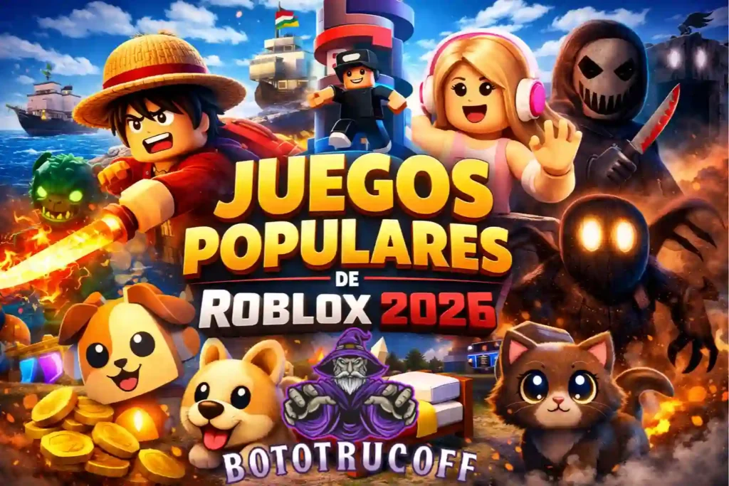 los juegos más populares de roblox en 2026 los mejores juegos para jugar ahora