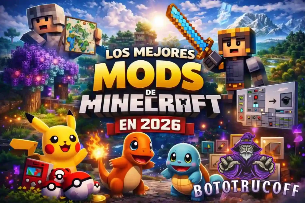 Mods de Minecraft que Debes Probar en 2026 mods de minecraft que debes probar en 2026