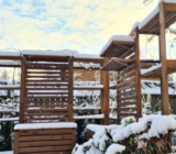 Patio en invierno: ¿qué, además de las plantas, le da belleza?